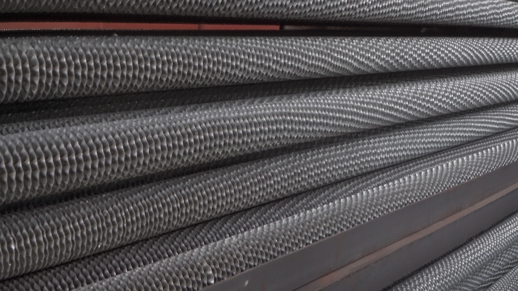 Hệ calorife sấy lúa