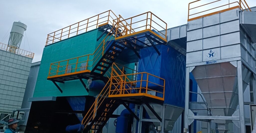 Lò dầu tải nhiệt do Mayzer lắp đặt